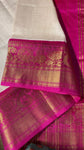 Kanchipuram Silk Cotton-Whites