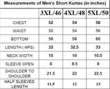 Short Kurta - Green Square Motifs [SH004-012]