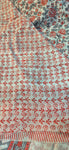 Jaipur Cotton-Coral Grey Floral Elegance