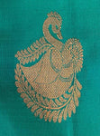 Pure Silk Saree- Copper Zari
