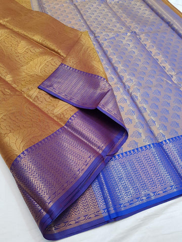 Kanchipuram Tissue Blended Silk Saree