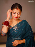 Linen Zari Saree- PREORDER