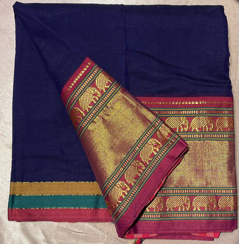 NARAYANPET SAREE-SINGLE BIG BORDER