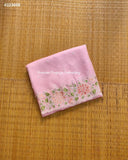 Soft organza saree with heavy multicolour embroidery-PREORDER