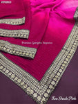 Georgette Designer Sarees -Preorder