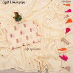 Designer Soft Georgette designer Saree- Preorder