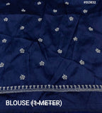 Soft Chiffon Embroidery Sarees -Preorder